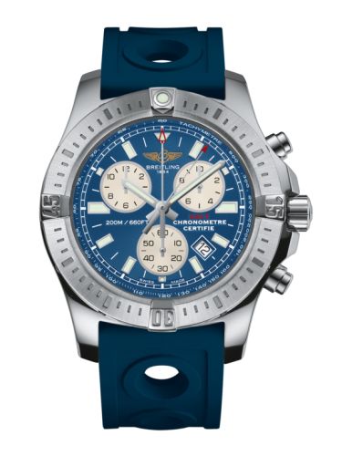 Breitling Colt Chronograph Mariner Mavi / Kauçuk / Pin 44mm, referans A7338811/C905/228S/A20S.1