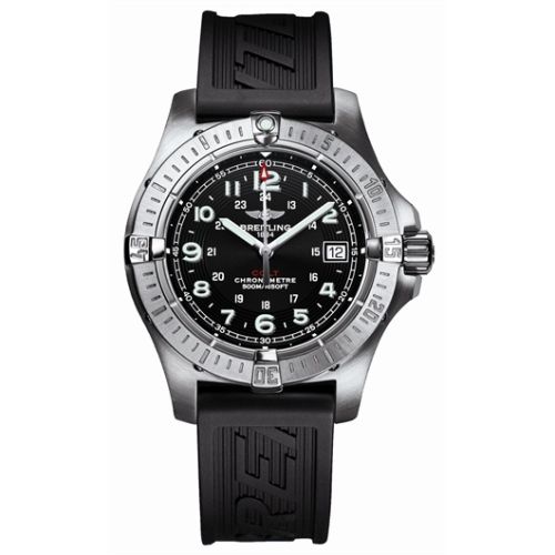 Breitling Colt Quartz Siyah / Kauçuk 41.1mm, referans A7438010.B783.118S
