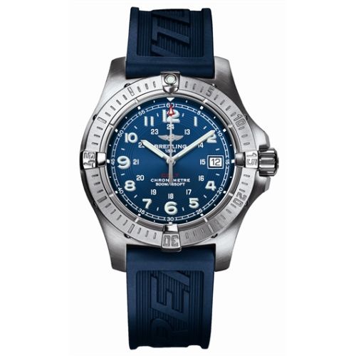Breitling Colt Quartz Mavi / Kauçuk 41.1mm, referans A7438010.C675.119S