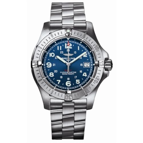 Breitling Colt Quartz Mavi / Bilezik 41.1mm, referans A7438010.C675.812A