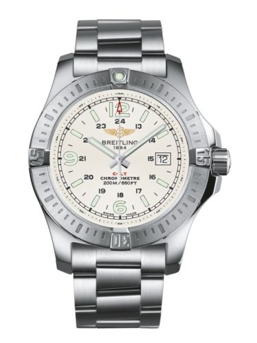 Breitling Colt Quartz Stratus Gümüş / Bilezik 44mm, referans A74388111G1A1