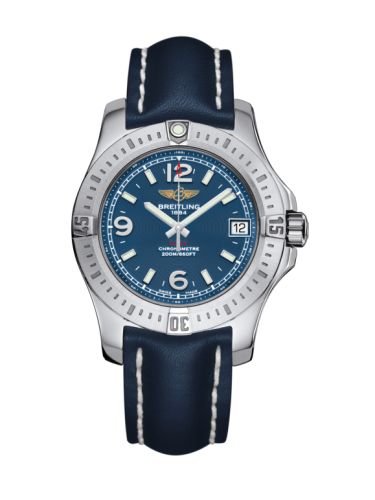 Breitling Colt 36 Mariner Mavi / Calf / Pin, referans A7438911/C913/199X/A16BA.1