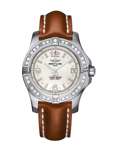 Breitling Colt 36 Elmas / Pearl / Calf, referans A7438953.A772.412X
