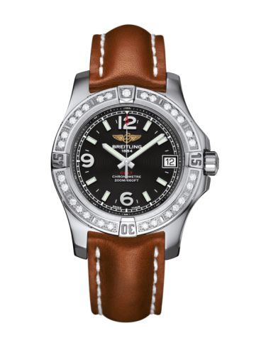 Breitling Colt 36 Elmas / Volcano Siyah / Calf, referans A7438953.BD82.412X