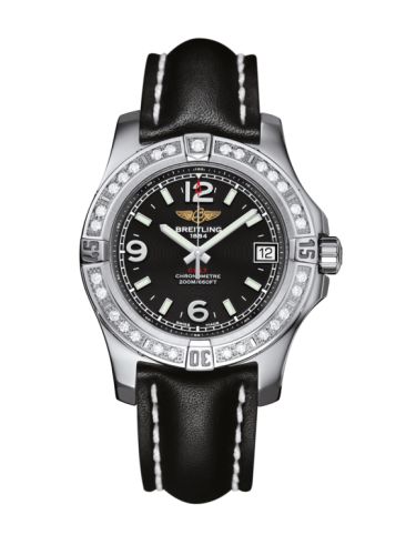 Breitling Colt 36 Elmas / Volcano Siyah / Calf, referans A7438953.BD82.414X