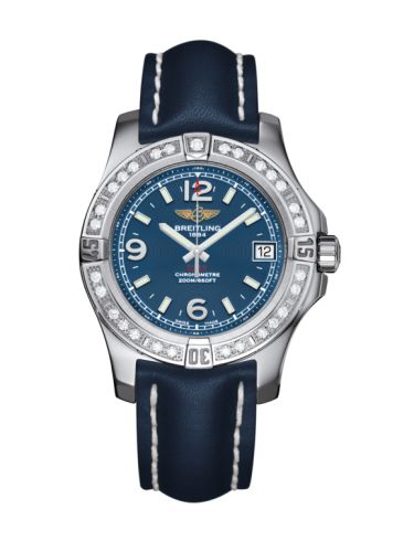 Breitling Colt 36 Elmas / Mariner Mavi / Calf, referans A7438953.C913.194X