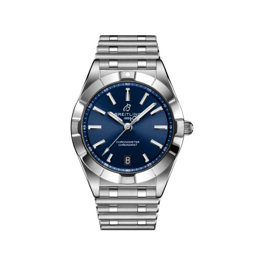Breitling Chronomat 32 Paslanmaz Çelik / Mavi / Rouleaux, referans A77310101C1A1