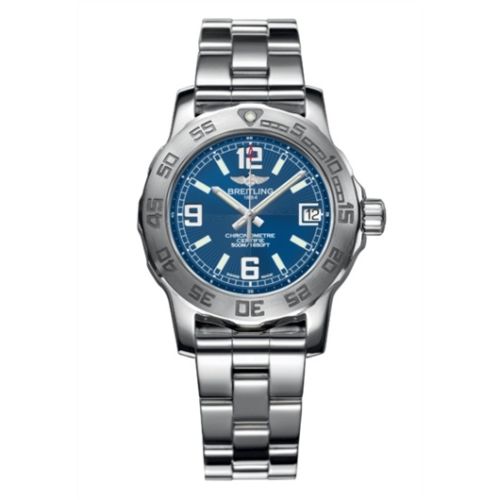 Breitling Colt 33 Blue / Bracelet, reference A7738711.C850.158A