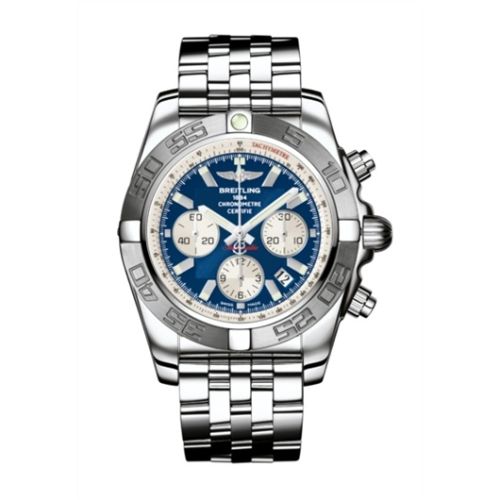 Breitling Chronomat 44 Paslanmaz Çelik / Mavi / Bilezik, referans AB011011/C788/375A