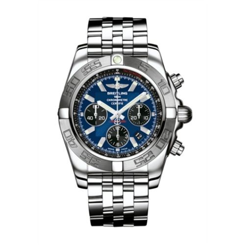 Breitling Chronomat 44 Paslanmaz Çelik / Mavi / Bilezik, referans AB011011/C789/375A