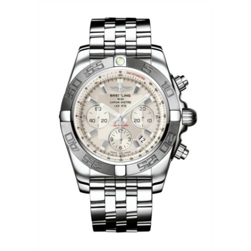 Breitling Chronomat 44 Paslanmaz Çelik / Gümüş / Bilezik, referans AB011011/G684/375A