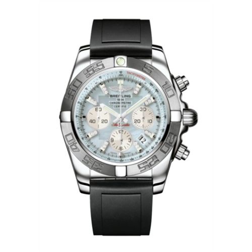 Breitling Chronomat 44 Paslanmaz Çelik / MOP / Kauçuk, referans AB011011/G686/131S