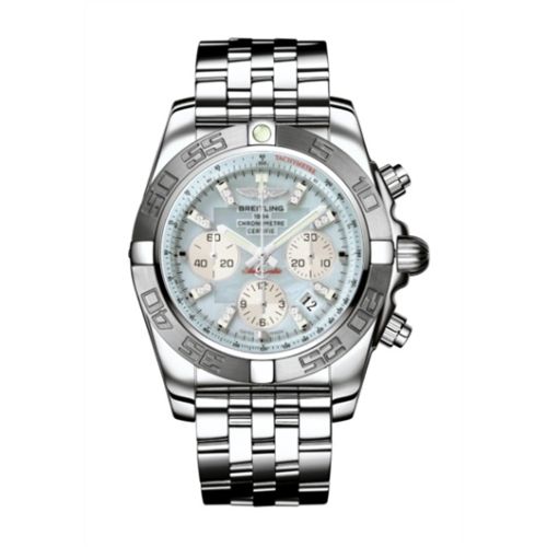 Breitling Chronomat 44 Paslanmaz Çelik / MOP / Bilezik, referans AB011011/G686/375A