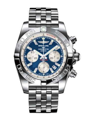 Breitling Chronomat 44 Paslanmaz Çelik / Mavi / Bilezik, referans AB011012.C788.375A