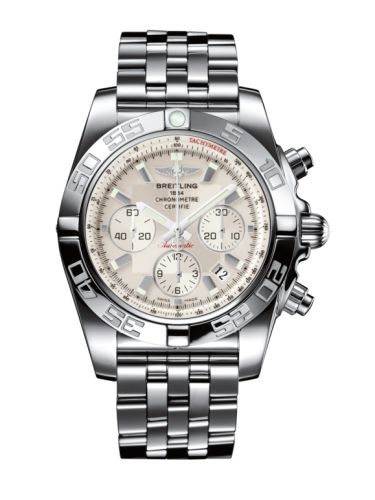 Breitling Chronomat 44 Paslanmaz Çelik / Gümüş / Bilezik, referans AB011012.G684.375A