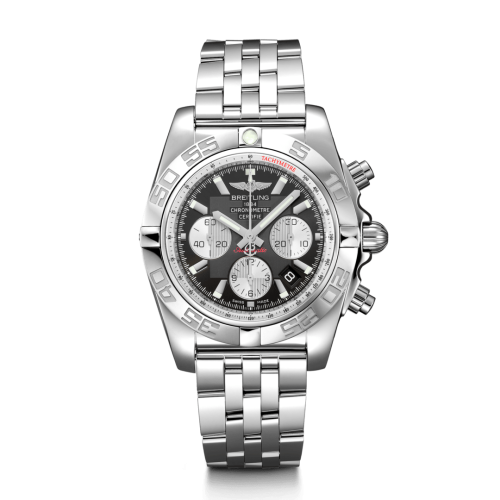 Breitling Chronomat 44 Paslanmaz Çelik / Onyx Siyah / Bilezik, referans AB0110121B1A1