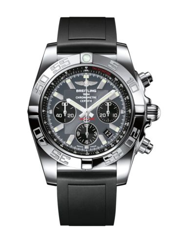 Breitling Chronomat 44 Paslanmaz Çelik / Siyaheye Gri, referans AB011012.F546.131S