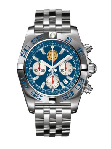Breitling Chronomat 44 Paslanmaz Çelik / Patrouille de France / Bilezik, referans AB01109E.C886.377A
