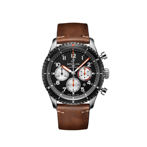 Aviator 8 B01 Chronograph 43 Paslanmaz Çelik / Mosquito / Calf / Pin