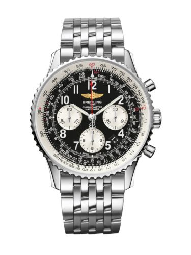 Breitling Navitimer 01 43 Stainless Steel / Black Arabic / Bracelet, reference AB012012/BB02/447A