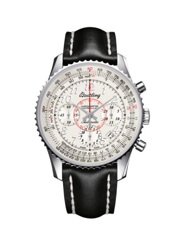 Breitling Montbrillant 01 Paslanmaz Çelik / Mercury Gümüş / Calf 40mm, referans AB013012.G735.428X