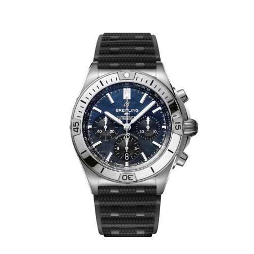 Breitling Chronomat B01 42 Paslanmaz Çelik / Siyah MOP / Japan, referans AB0134101B3S1