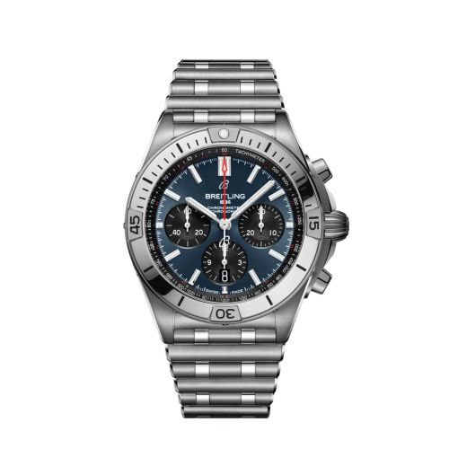Breitling Chronomat B01 42 Paslanmaz Çelik / Mavi / Rouleaux, referans AB0134101C1A1