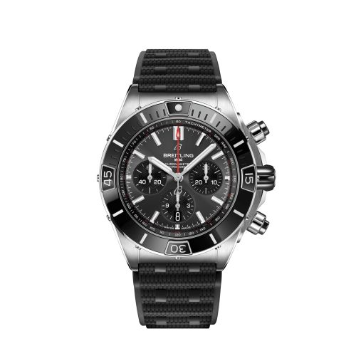 Super Chronomat B01 44 Paslanmaz Çelik / Anthracite / Kauçuk / Boutique Edition