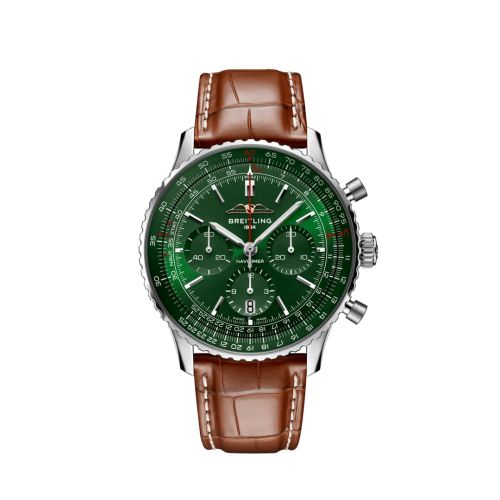 Breitling Navitimer  B01 Chronograph 43 Stainless Steel / Etihad Airways, reference AB01382B1L1P1