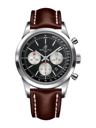 Breitling Transocean Chronograph Paslanmaz Çelik / Reverse Panda / Calf / Folding 43mm, referans AB015212/BF26/438X/A20D.1