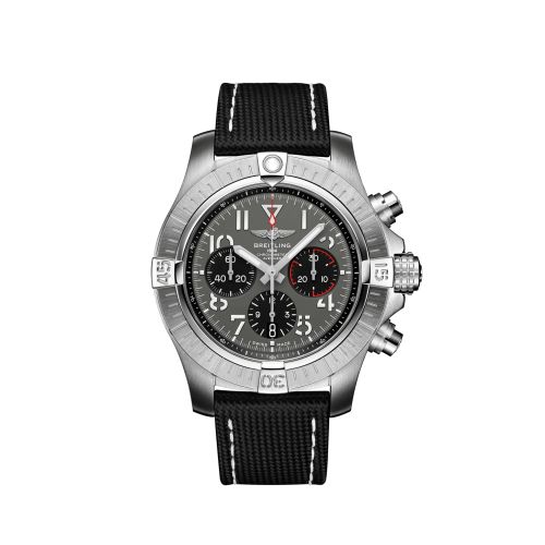 Breitling Avenger B01 Chronograph 45 Stainless Steel / Anthracite / Strap - Pin, reference AB01821A1B1X1