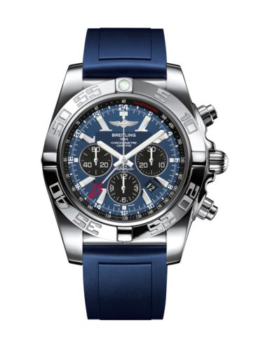Breitling Chronomat 47 GMT Paslanmaz Çelik / Siyaheye Mavi, referans AB041012.C835.139S