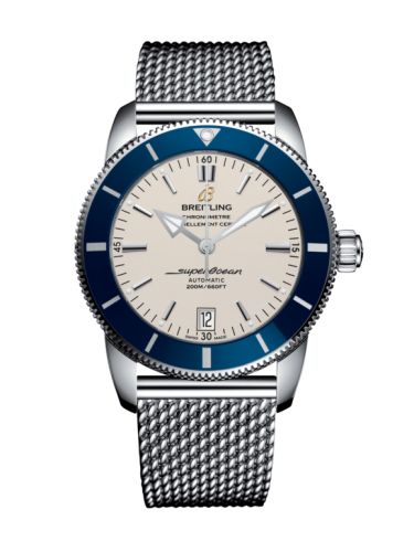 Breitling Superocean Heritage II 42 Stainless Steel / Blue / Silver / Bracelet, reference AB201016/G827/154A
