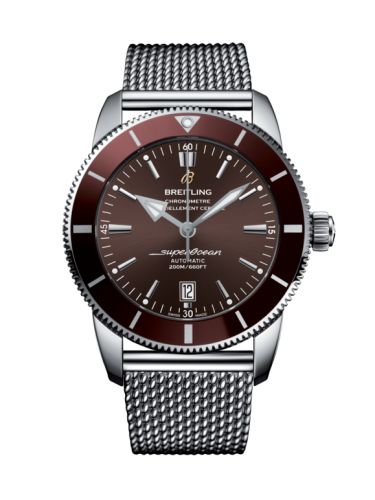 Breitling Superocean Heritage II 46 Paslanmaz Çelik / Bronze / Bronze / Milanese, referans AB202033/Q618/152A