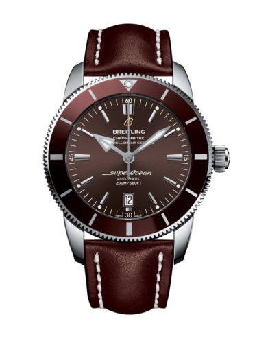 Breitling Superocean Heritage II 46 Paslanmaz Çelik / Bronze / Bronze / Calf / Pin, referans AB202033/Q618/443X/A20BA.1