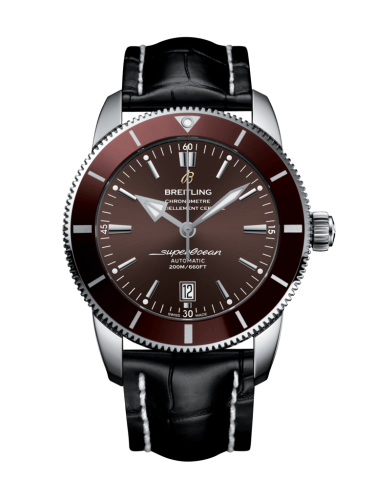 Breitling Superocean Heritage II 46 Paslanmaz Çelik / Bronze / Bronze / Croco / Pin, referans AB202033/Q618/760P/A20BA.1