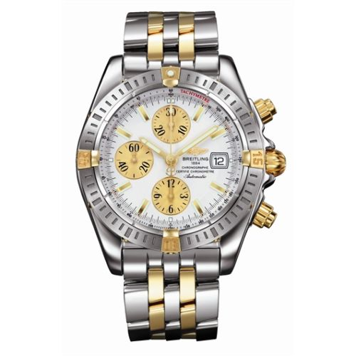Breitling Chronomat Evolution Paslanmaz Çelik / Sarı Altın / Gümüş, referans B1335611/G570