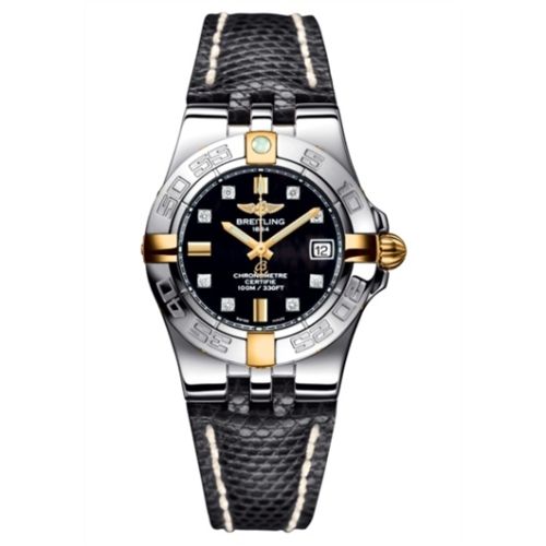 Breitling Galactic 30 Two Tone Siyah / Elmas / Teju, referans B71340L2.BA15.168Z