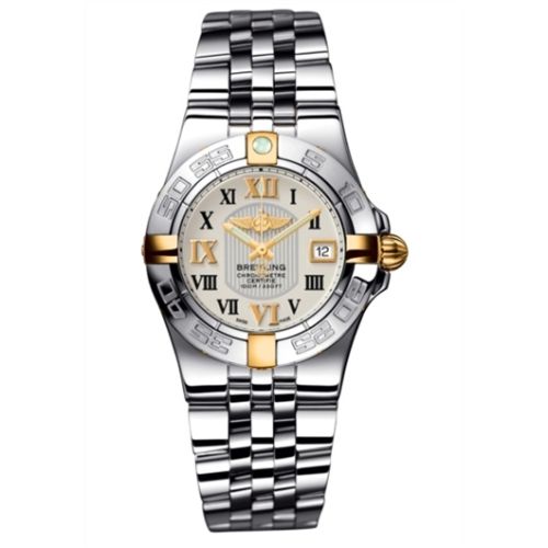 Breitling Galactic 30 Two Tone Gümüş / Roman / Bilezik, referans B71340L2.G671.368A