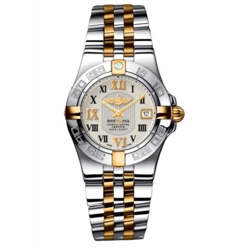 Breitling Galactic 30 Two Tone Gümüş / Roman / Two Tone Bilezik, referans B71340L2.G671.368D
