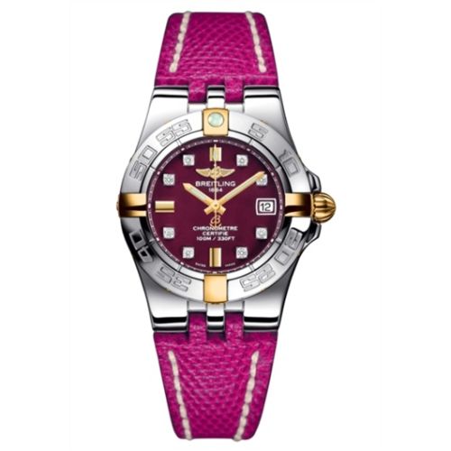 Breitling Galactic 30 Two Tone Kırmızı / Elmas / Teju, referans B71340L2.K526.171Z