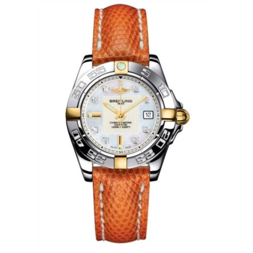 Breitling Galactic 32 Two Tone MOP / Elmas / Teju, referans B71356L2.A710.125Z