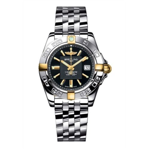 Breitling Galactic 32 Two Tone Siyah / Bilezik, referans B71356L2.BA11.367A