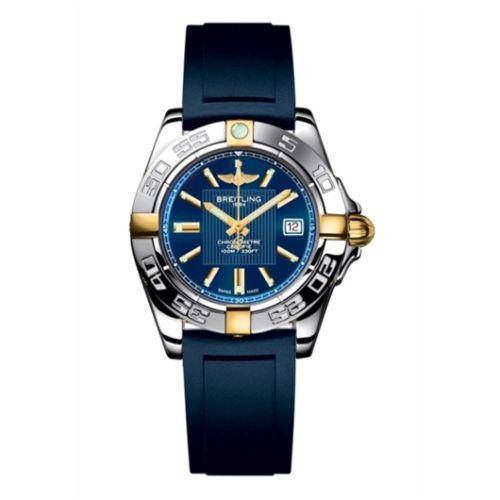 Breitling Galactic 32 Two Tone Mavi / Kauçuk, referans B71356L2.C812.141S