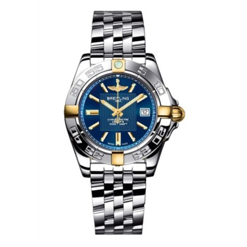 Breitling Galactic 32 Two Tone Mavi / Bilezik, referans B71356L2.C812.367A