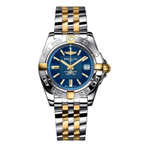 Breitling Galactic 32 Two Tone Mavi / Two Tone Bilezik, referans B71356L2.C812.367D