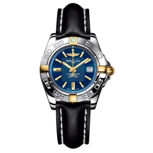 Breitling Galactic 32 Two Tone Mavi / Calf, referans B71356L2.C812.408X