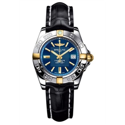Breitling Galactic 32 Two Tone Mavi / Alligator, referans B71356L2.C812.777P