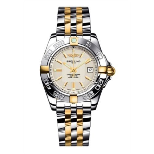 Breitling Galactic 32 Two Tone Gümüş / Two Tone Bilezik, referans B71356L2.G703.367D