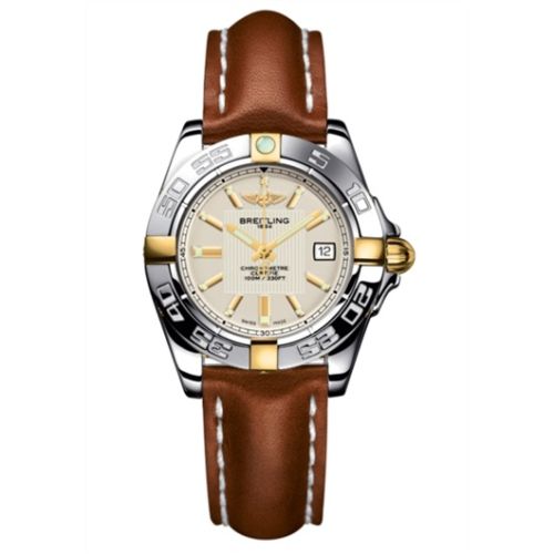 Breitling Galactic 32 Two Tone Gümüş / Calf, referans B71356L2.G703.406X